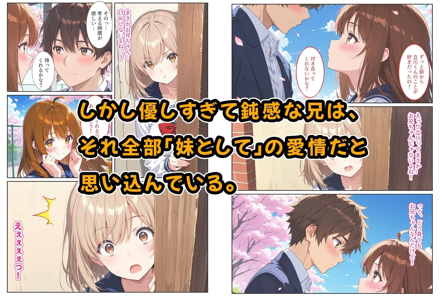 間違って媚薬を飲んで発情しちゃった爆乳妹が大好きな兄に中出しおねだりしてきた！ 人妻 熟女 エロ同人 サンプル2