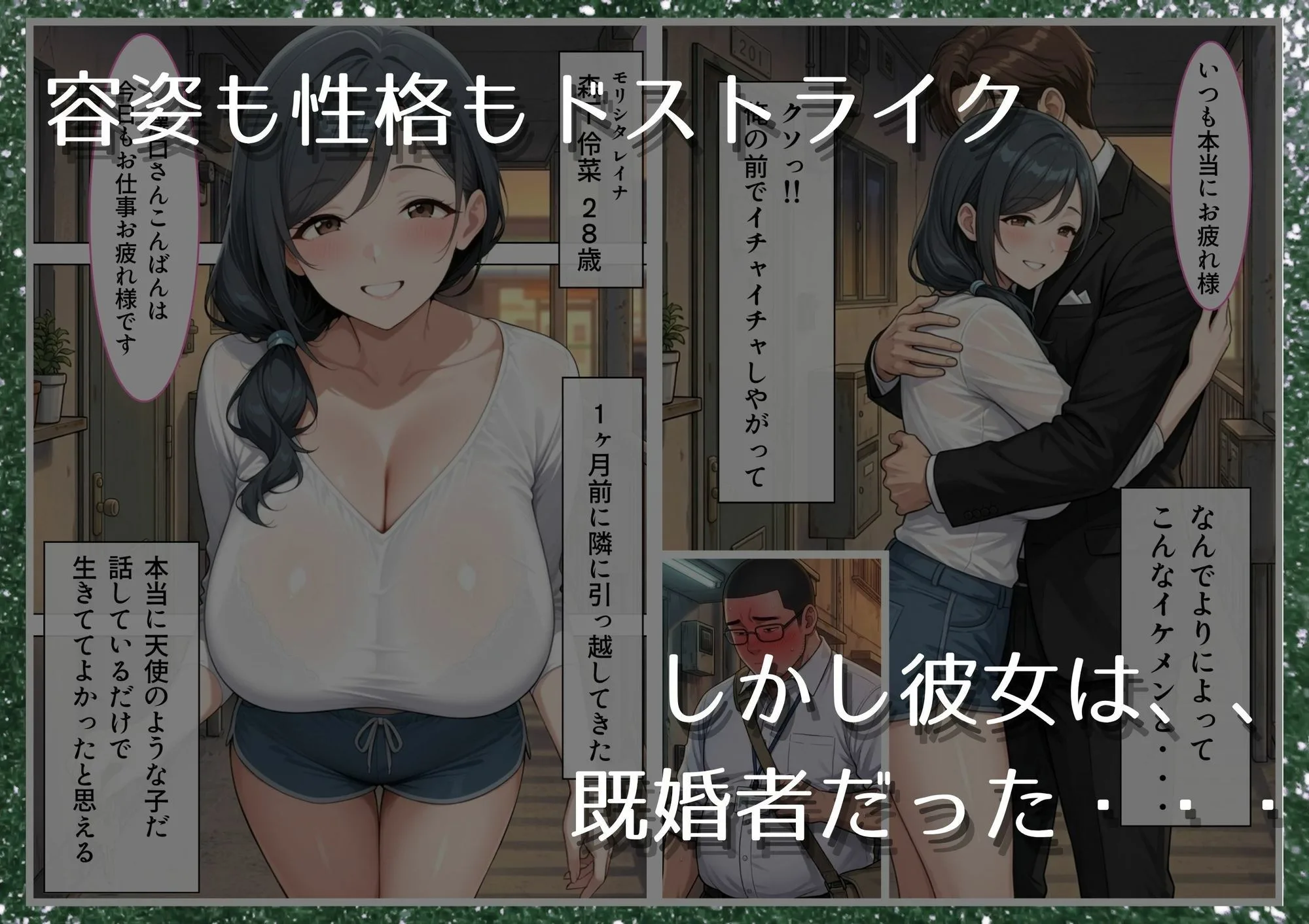 爆乳マン引き主婦〜憧れの人妻に体で制裁させる〜 人妻 熟女 エロ同人 サンプル2